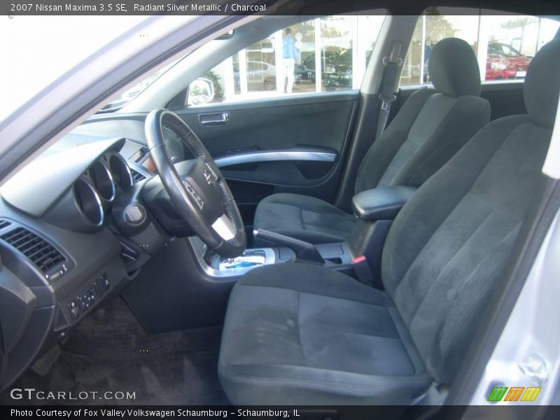 Radiant Silver Metallic / Charcoal 2007 Nissan Maxima 3.5 SE