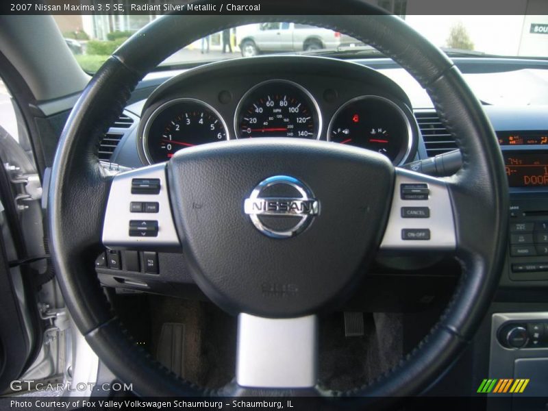 Radiant Silver Metallic / Charcoal 2007 Nissan Maxima 3.5 SE