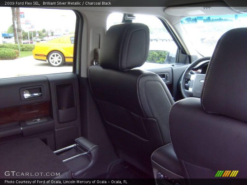Brilliant Silver Metallic / Charcoal Black 2009 Ford Flex SEL