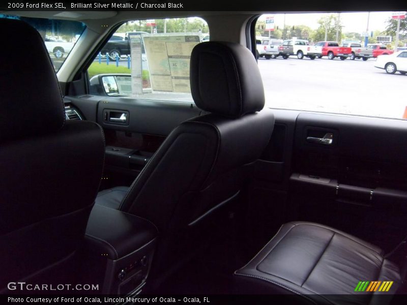Brilliant Silver Metallic / Charcoal Black 2009 Ford Flex SEL
