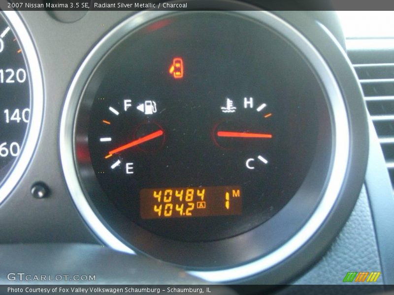 Radiant Silver Metallic / Charcoal 2007 Nissan Maxima 3.5 SE