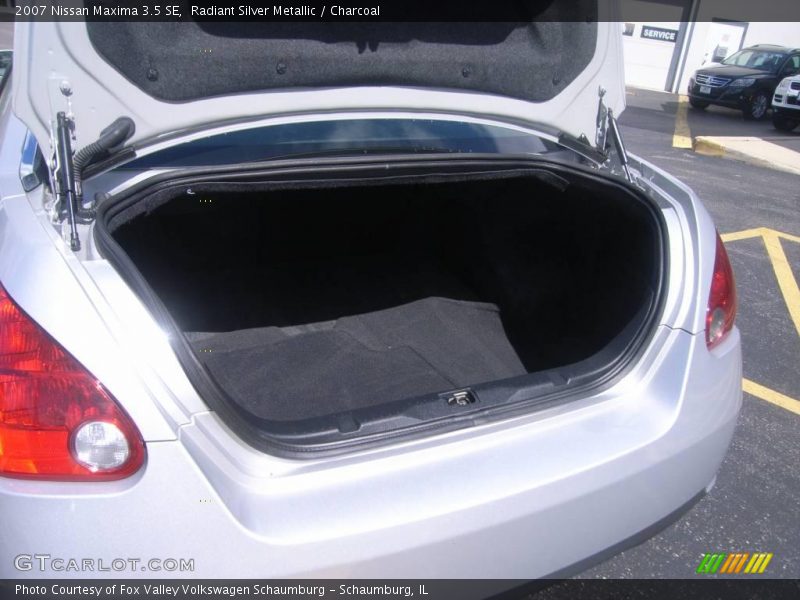 Radiant Silver Metallic / Charcoal 2007 Nissan Maxima 3.5 SE