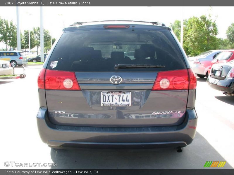 Slate Gray Metallic / Stone 2007 Toyota Sienna LE