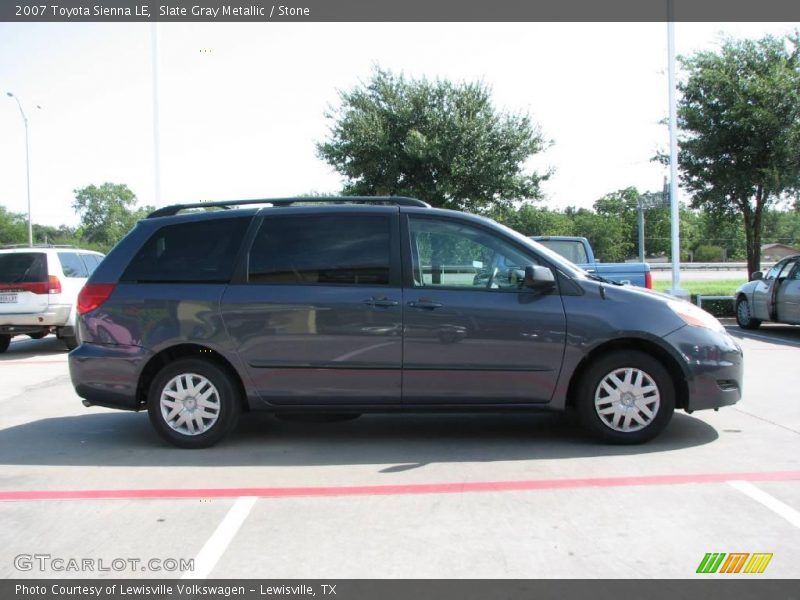 Slate Gray Metallic / Stone 2007 Toyota Sienna LE