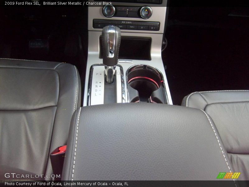 Brilliant Silver Metallic / Charcoal Black 2009 Ford Flex SEL