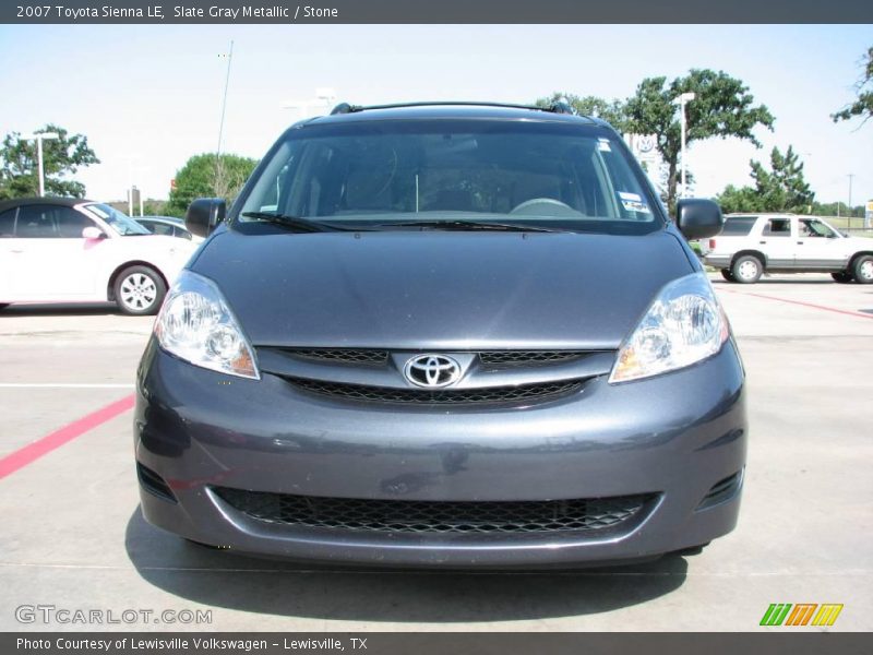 Slate Gray Metallic / Stone 2007 Toyota Sienna LE