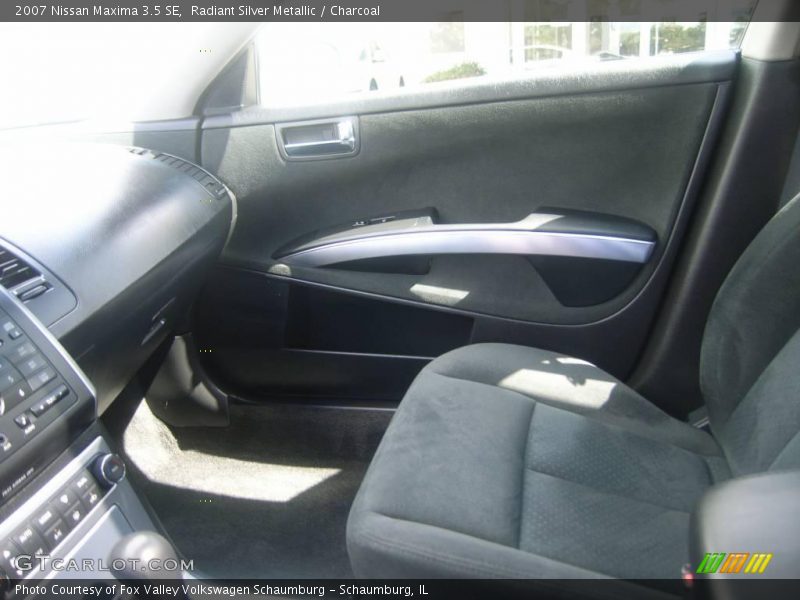 Radiant Silver Metallic / Charcoal 2007 Nissan Maxima 3.5 SE