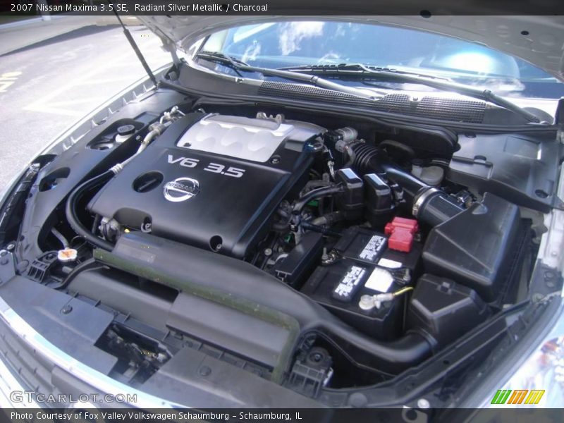 Radiant Silver Metallic / Charcoal 2007 Nissan Maxima 3.5 SE