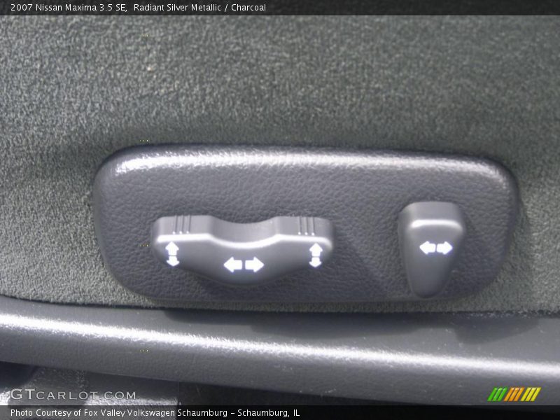 Radiant Silver Metallic / Charcoal 2007 Nissan Maxima 3.5 SE