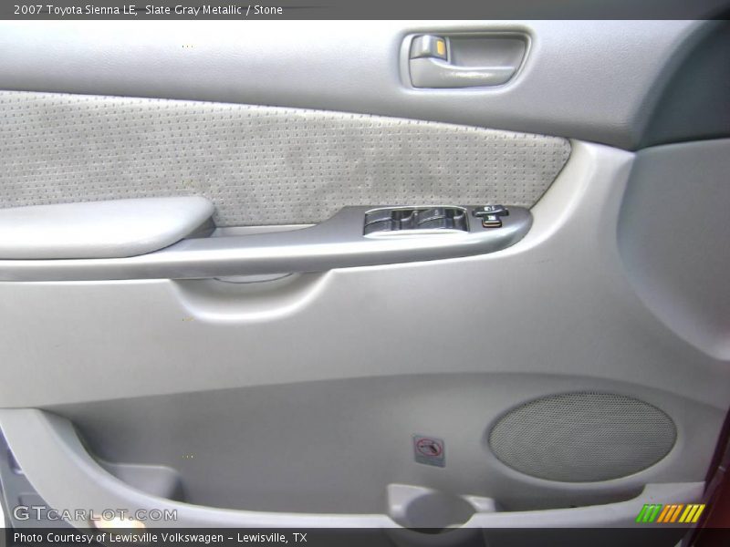 Slate Gray Metallic / Stone 2007 Toyota Sienna LE