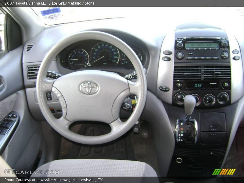 Slate Gray Metallic / Stone 2007 Toyota Sienna LE