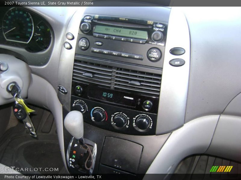 Slate Gray Metallic / Stone 2007 Toyota Sienna LE