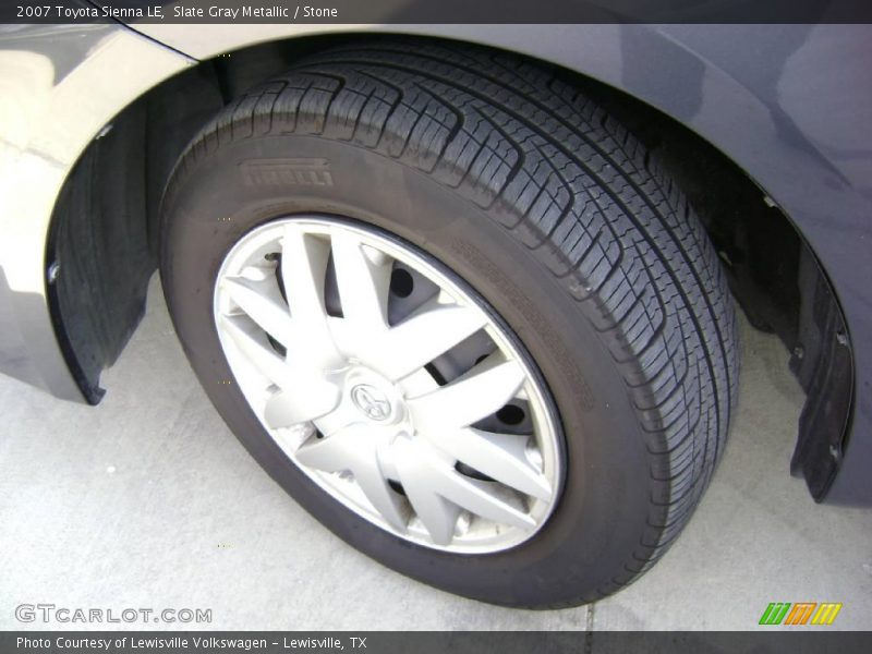Slate Gray Metallic / Stone 2007 Toyota Sienna LE