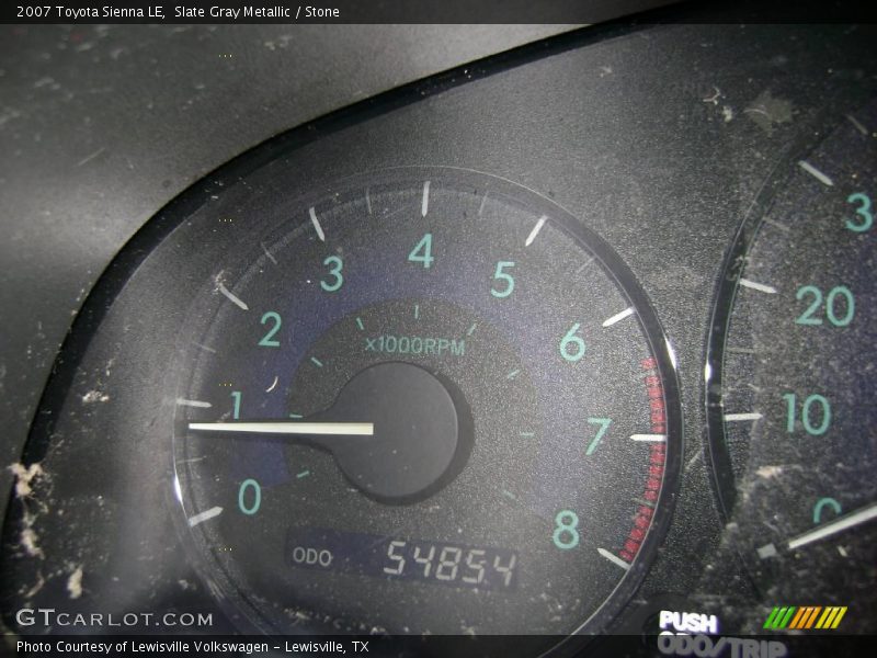 Slate Gray Metallic / Stone 2007 Toyota Sienna LE