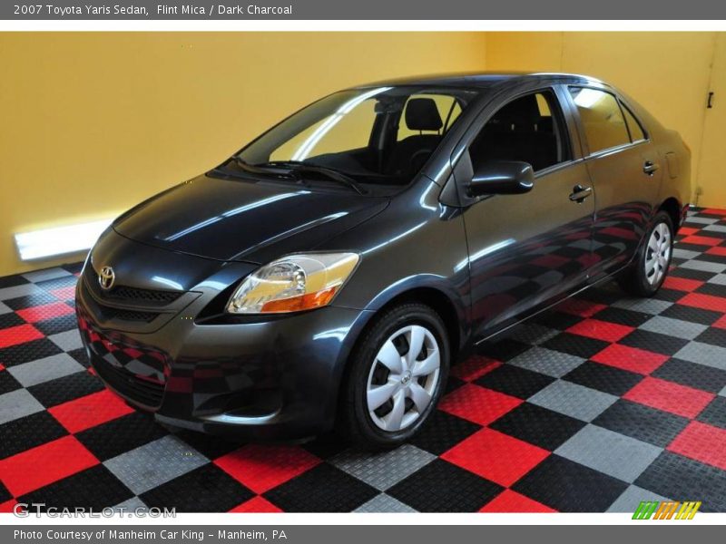 Flint Mica / Dark Charcoal 2007 Toyota Yaris Sedan