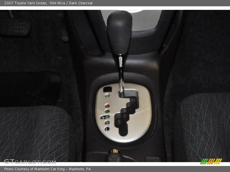 Flint Mica / Dark Charcoal 2007 Toyota Yaris Sedan