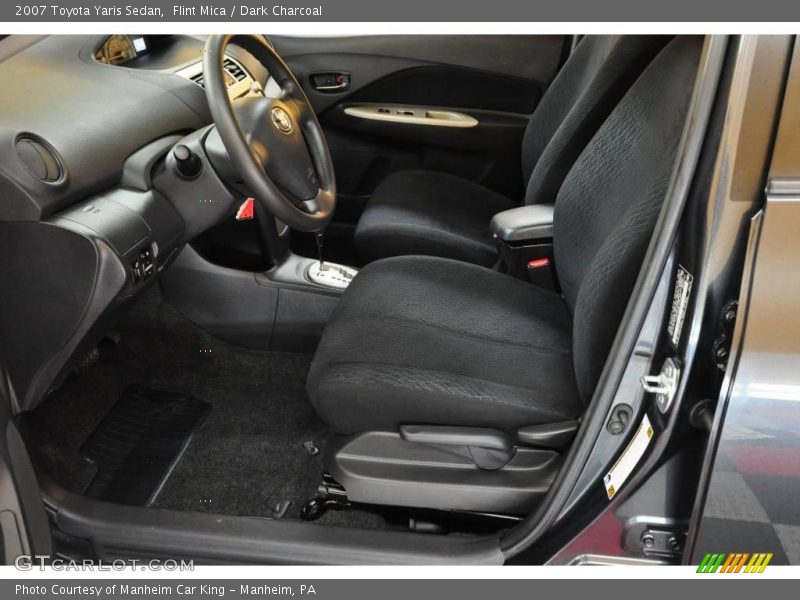 Flint Mica / Dark Charcoal 2007 Toyota Yaris Sedan