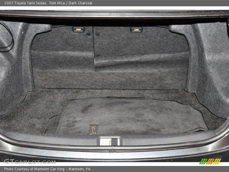 Flint Mica / Dark Charcoal 2007 Toyota Yaris Sedan