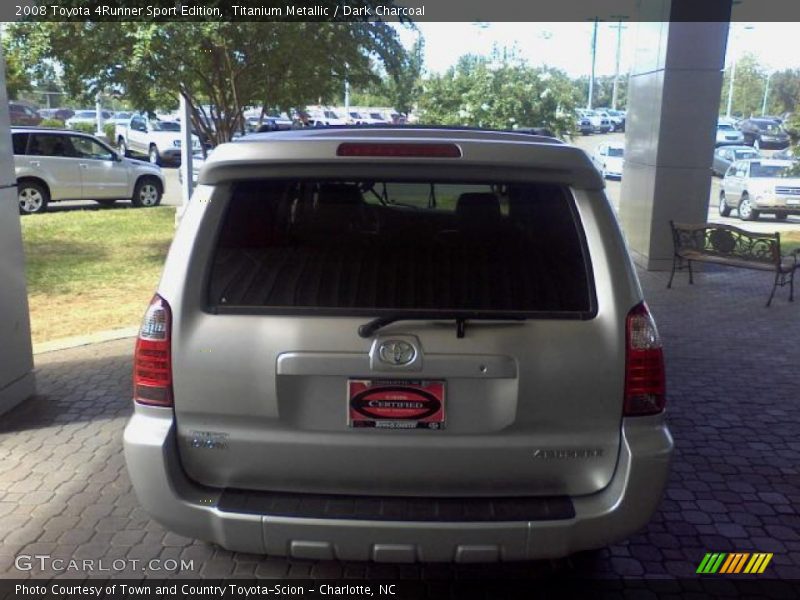 Titanium Metallic / Dark Charcoal 2008 Toyota 4Runner Sport Edition