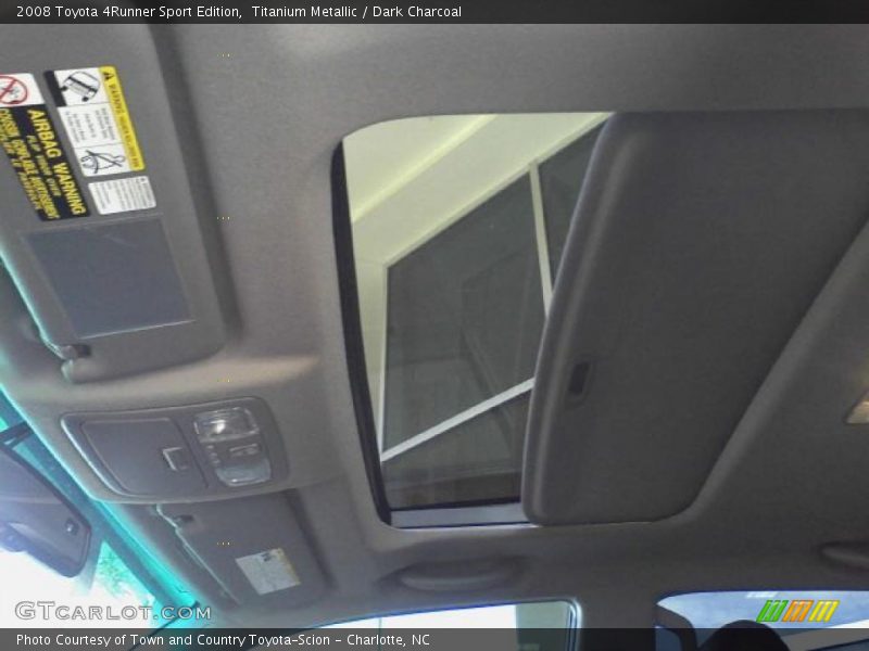 Titanium Metallic / Dark Charcoal 2008 Toyota 4Runner Sport Edition