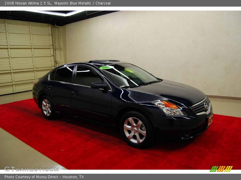 Majestic Blue Metallic / Charcoal 2008 Nissan Altima 2.5 SL