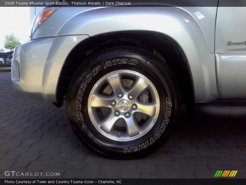 Titanium Metallic / Dark Charcoal 2008 Toyota 4Runner Sport Edition