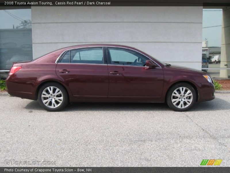 Cassis Red Pearl / Dark Charcoal 2008 Toyota Avalon Touring