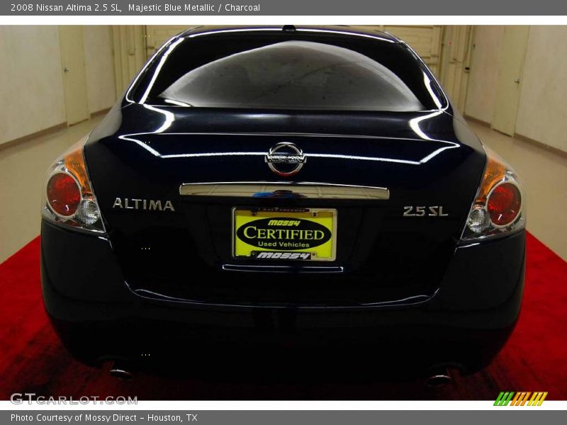 Majestic Blue Metallic / Charcoal 2008 Nissan Altima 2.5 SL
