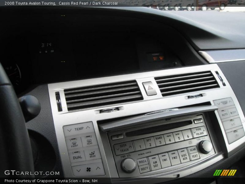 Cassis Red Pearl / Dark Charcoal 2008 Toyota Avalon Touring