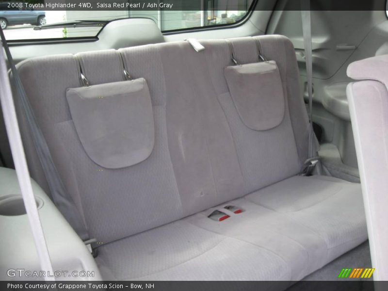 Salsa Red Pearl / Ash Gray 2008 Toyota Highlander 4WD