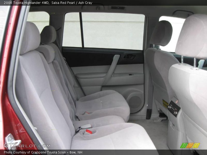 Salsa Red Pearl / Ash Gray 2008 Toyota Highlander 4WD