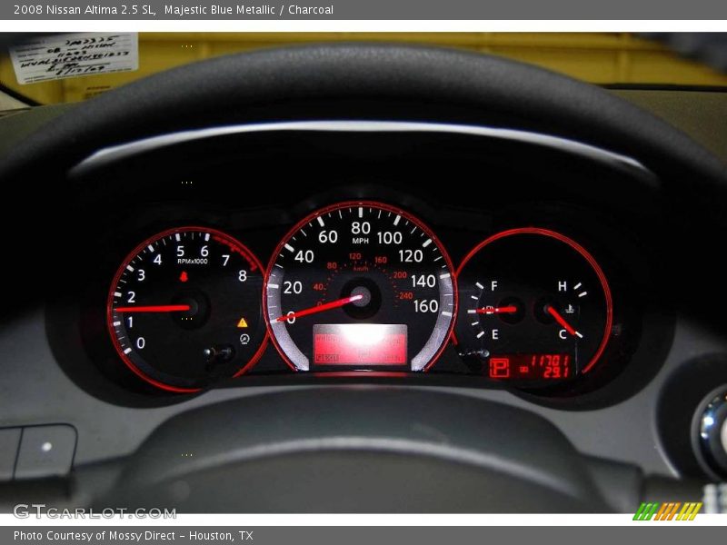 Majestic Blue Metallic / Charcoal 2008 Nissan Altima 2.5 SL