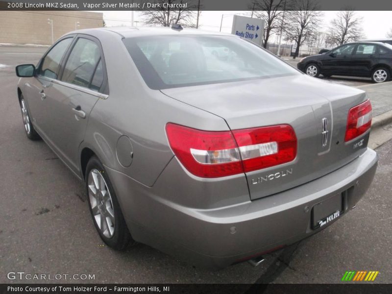 Vapor Silver Metallic / Dark Charcoal 2008 Lincoln MKZ Sedan