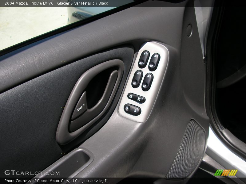 Glacier Silver Metallic / Black 2004 Mazda Tribute LX V6