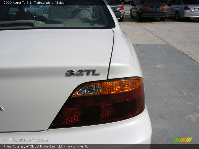 Taffeta White / Beige 2000 Acura TL 3.2
