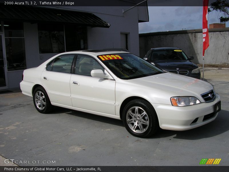 Taffeta White / Beige 2000 Acura TL 3.2