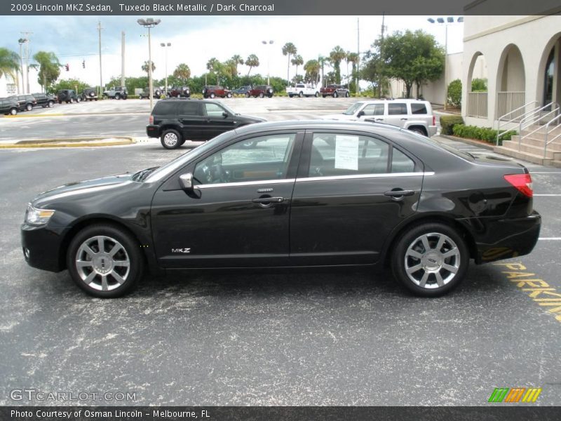 Tuxedo Black Metallic / Dark Charcoal 2009 Lincoln MKZ Sedan