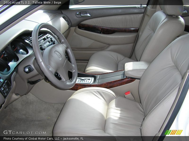 Taffeta White / Beige 2000 Acura TL 3.2