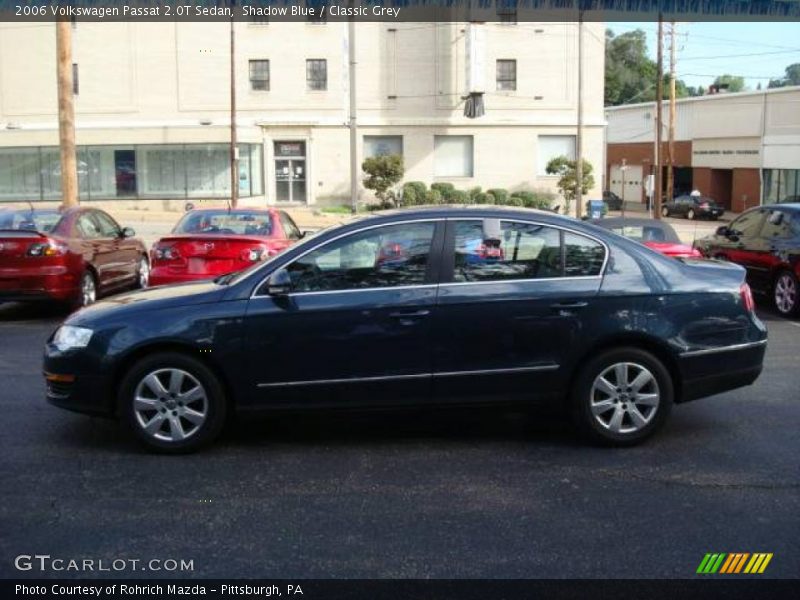 Shadow Blue / Classic Grey 2006 Volkswagen Passat 2.0T Sedan