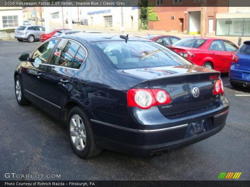 Shadow Blue / Classic Grey 2006 Volkswagen Passat 2.0T Sedan