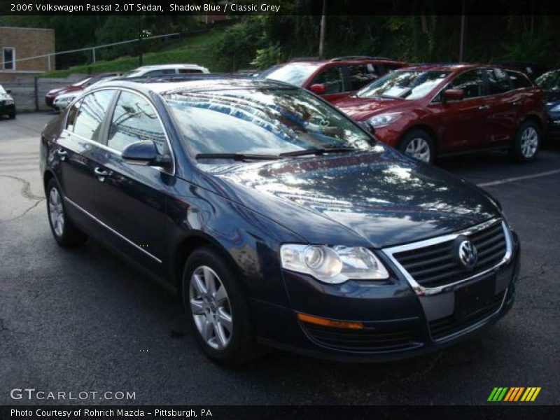 Shadow Blue / Classic Grey 2006 Volkswagen Passat 2.0T Sedan