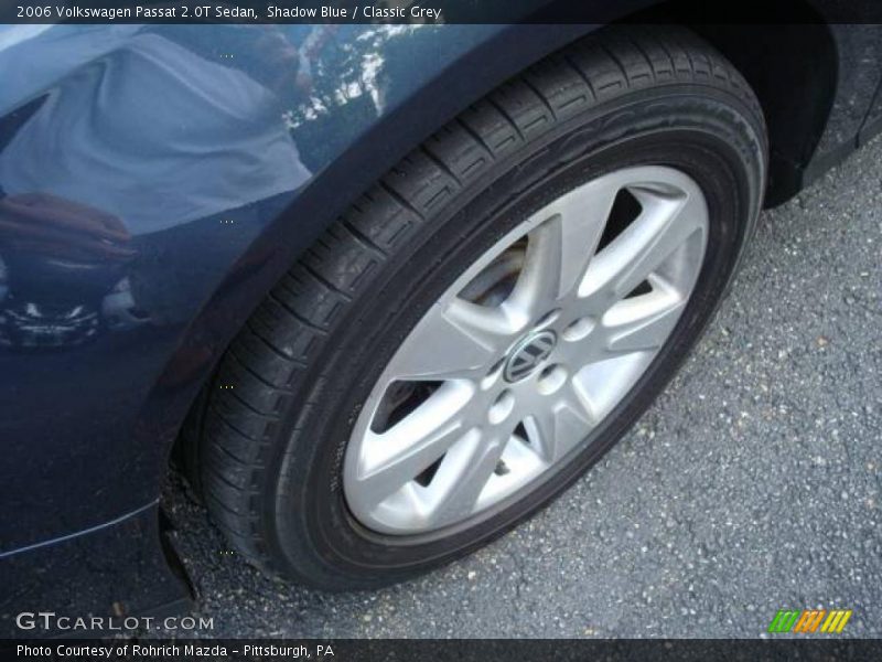 Shadow Blue / Classic Grey 2006 Volkswagen Passat 2.0T Sedan