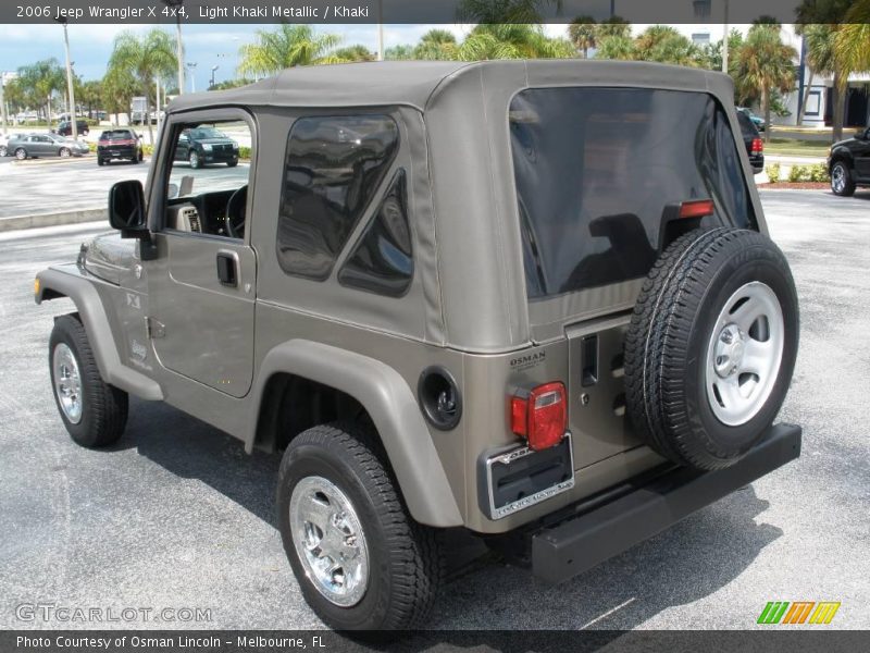 Light Khaki Metallic / Khaki 2006 Jeep Wrangler X 4x4