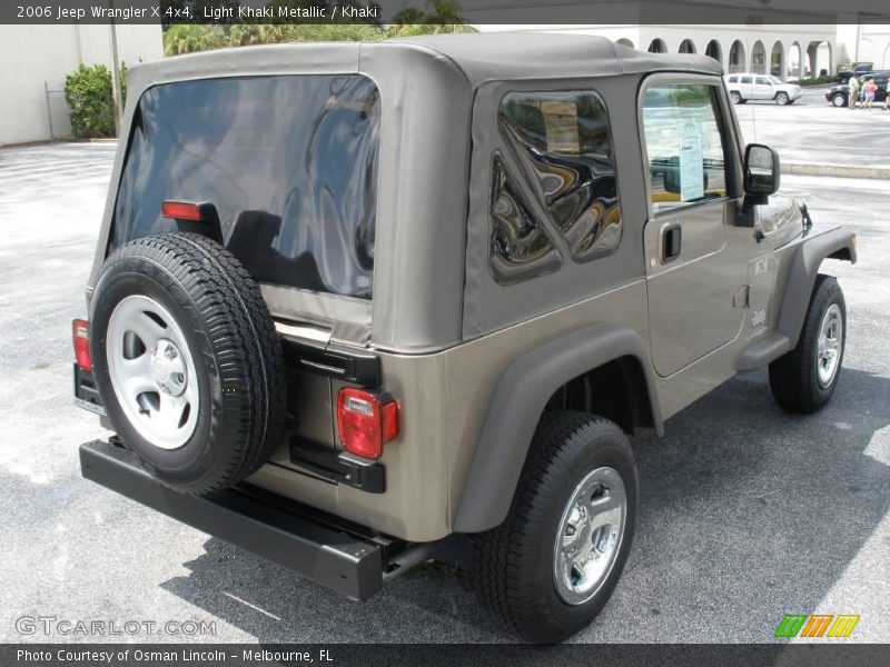 Light Khaki Metallic / Khaki 2006 Jeep Wrangler X 4x4