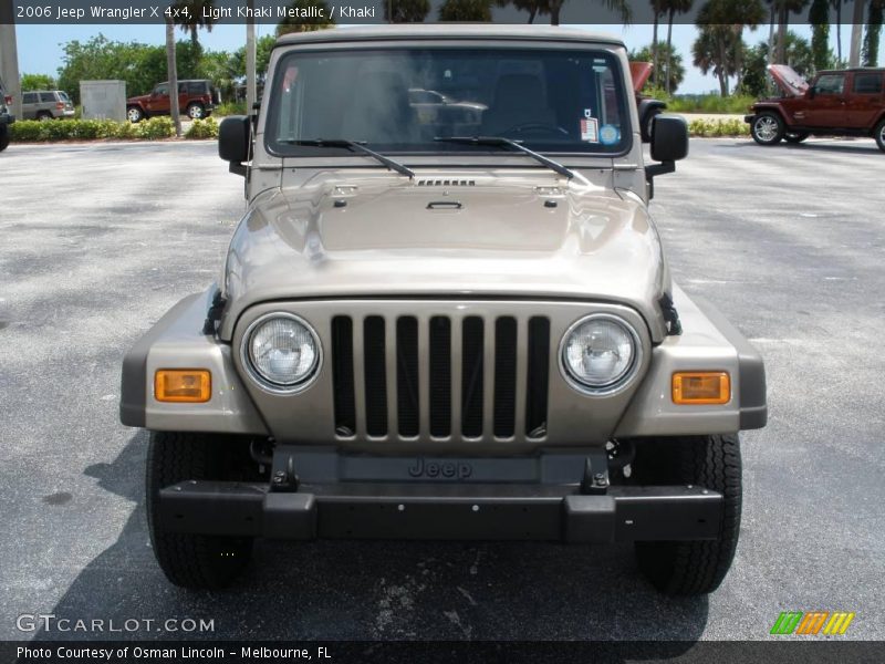 Light Khaki Metallic / Khaki 2006 Jeep Wrangler X 4x4