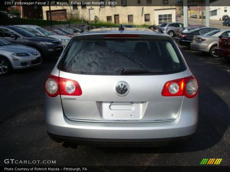 Reflex Silver Metallic / Black 2007 Volkswagen Passat 2.0T Wagon