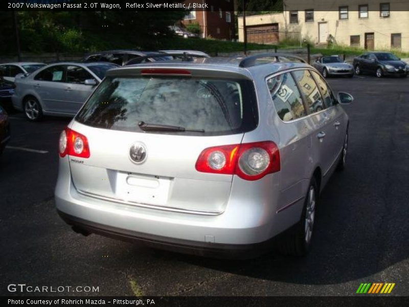 Reflex Silver Metallic / Black 2007 Volkswagen Passat 2.0T Wagon
