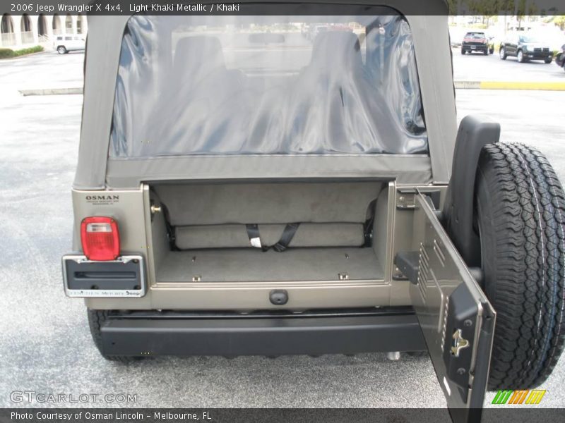 Light Khaki Metallic / Khaki 2006 Jeep Wrangler X 4x4
