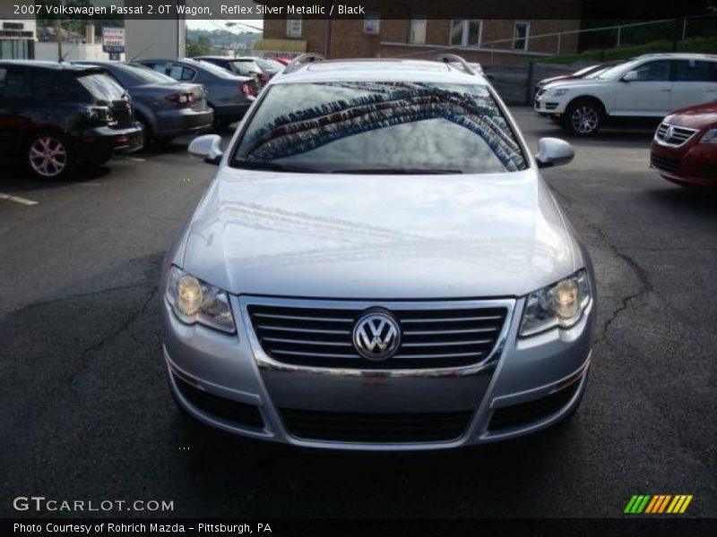 Reflex Silver Metallic / Black 2007 Volkswagen Passat 2.0T Wagon