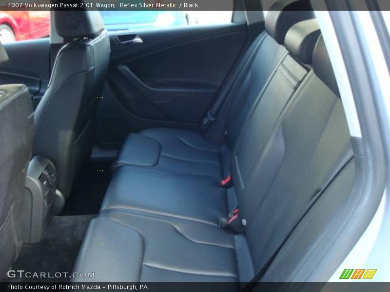 Reflex Silver Metallic / Black 2007 Volkswagen Passat 2.0T Wagon